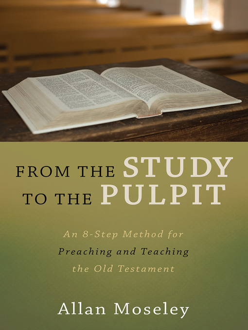 Title details for From the Study to the Pulpit by Allan Moseley - Available